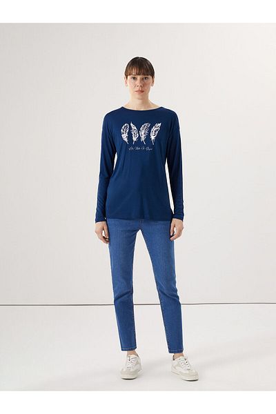 LC Waikiki Crew Neck Printed Women's T-Shirt