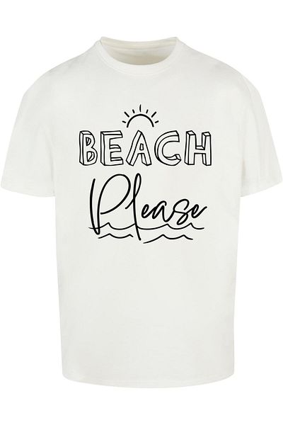 Merchcode Herren Beach Please Heavy Oversized Tee