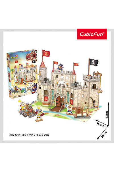 Cubic Fun - 3D Puzzle Pirate Castle 183 Pieces