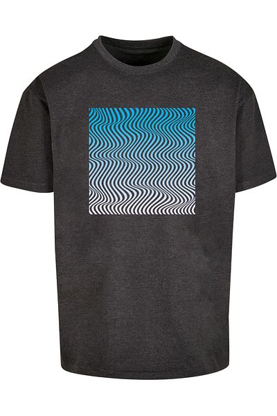 Merchcode Herren Summer - Wavy Pattern Heavy Oversize Tee
