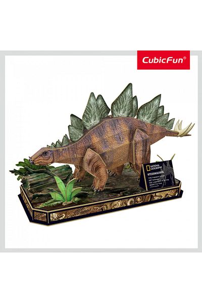 Cubic Fun - 3D Puzzle Stegosaurus 62 Pieces