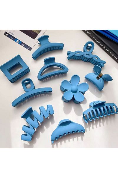 REDz Accessories Împletitură de păr cu agrafe, Modă, Albastru