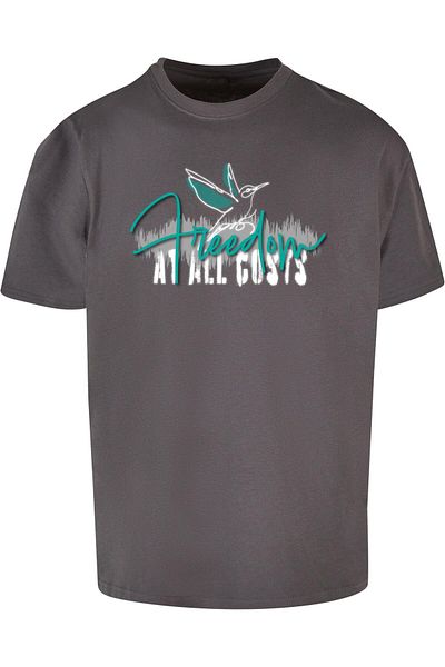 Merchcode Herren Freedom At All Costs Heavy Oversize Tee