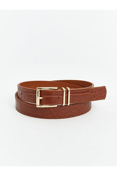 LC Waikiki Leather Look Women's Belt 2 Pack