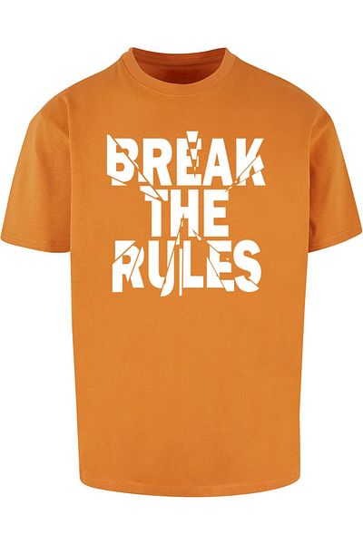 Merchcode Herren Break The Rules 2 Heavy Oversize Tee