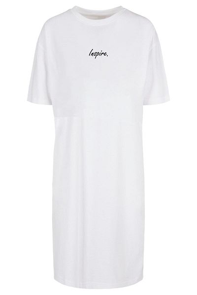 Merchcode Damen Ladies Unfollow X Oversized Slit Tee Dress