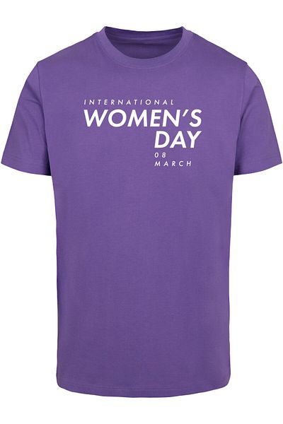 Merchcode Unisex WD - International Women's Day 3 T-Shirt Round Neck