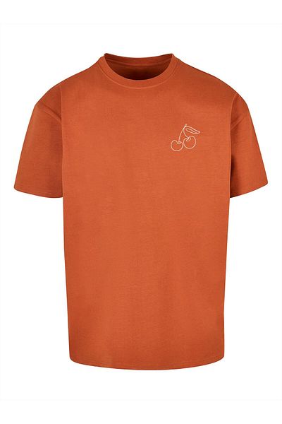 Merchcode Herren Cherry Heavy Oversize Tee