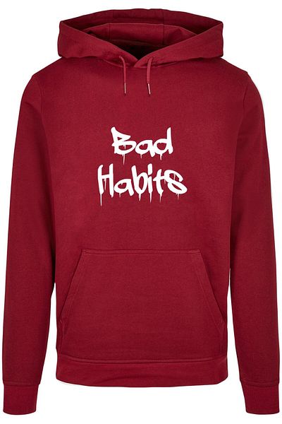 Merchcode Herren Bad Habits Basic Hoody