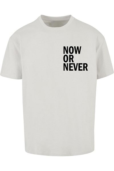 Merchcode Herren Now Or Never Heavy Oversize Tee
