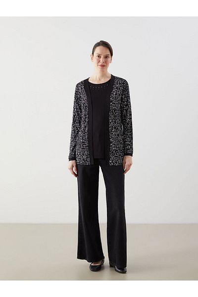 LC Waikiki Crew Neck Stoned Women's Blouse