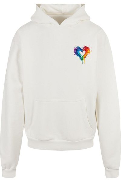 Merchcode Pride Splash Kapuzenpulli in Übergröße