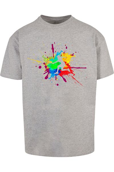 Merchcode Herren Color Splash Player Heavy Oversized Tee