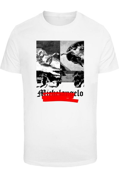 Merchcode Herren Apoh - Michelangelo Negative T-shirt