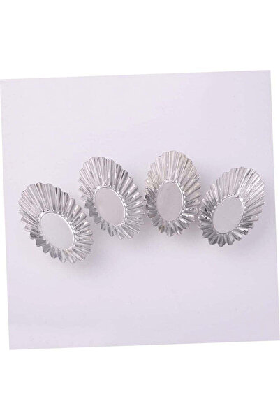 Generic 6-piece aluminum cupcake molds