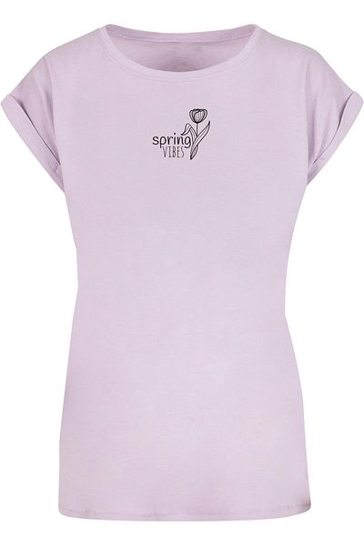 Merchcode Damen Ladies Spring - Vibes T-shirt