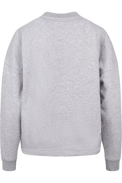 Merchcode Damen Ladies Pretty Flowers - Oversize Crewneck