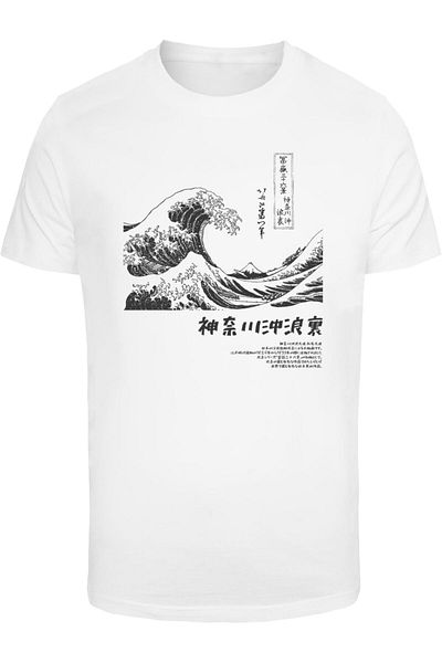 Merchcode Herren Apoh - Hokusai Mono T-shirt