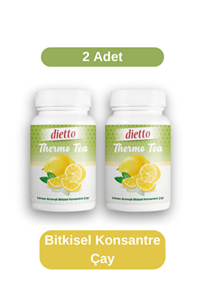 Dietto Bitkisel Konsantre Çay Limon Aromalı 2 ADET