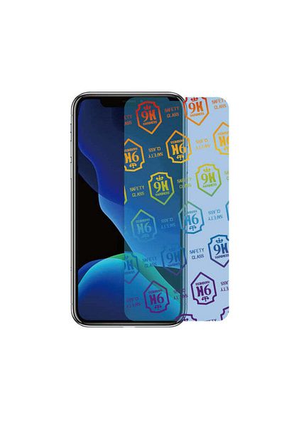 REDz Accessories Folie de protecție hibridă compatibilă cu iPhone 12 Pro Max, Nano Glass, flexibilă, antișoc