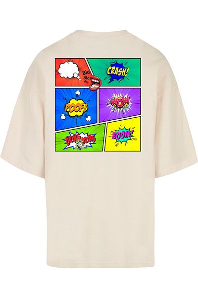 Merchcode Herren Book Comic Huge Tee