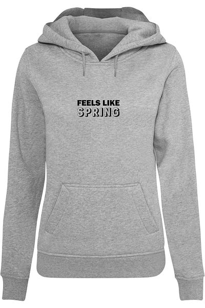 Merchcode Damen Ladies Spring - Feels Like Heavy Hoody