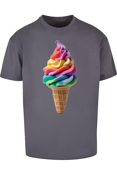 Merchcode Pride Scoops Ağır Büyük Boy Tişört