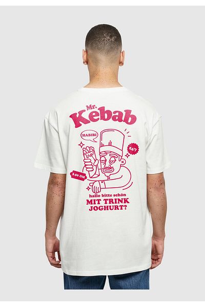 Merchcode Herren Mrkebab Heavy Oversize Tee