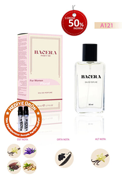 BACERAPERFUME Bacera A121 B.GODDESS Floral Kadın Parfüm 50 Ml