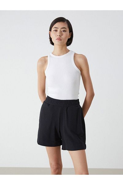 LC Waikiki Pantaloni scurți de damă cu talie elastică