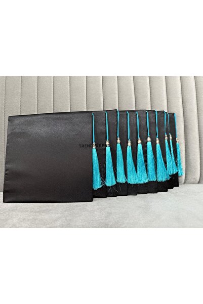 BBA TULLE STORE 5 ADET KEP-11-13 ORTAOKUL GRUBU Kep SADECE KEP TURKUAZ SİYAH ...