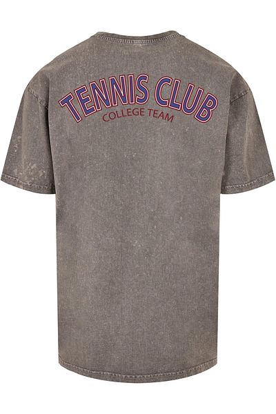Merchcode Herren College Club Acid Washed Oversized Tee
