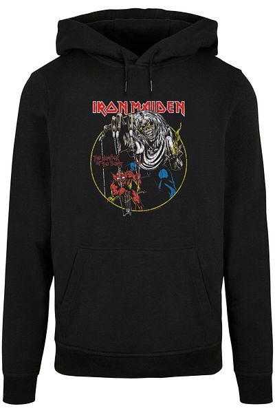 Merchcode Herren Iron Maiden - Colours Circle Basic Hoody