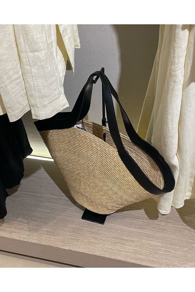 Bohemahomedecor Ψάθινη casual τσάντα παραλίας Τσάντα ώμου Τσάντα clutch