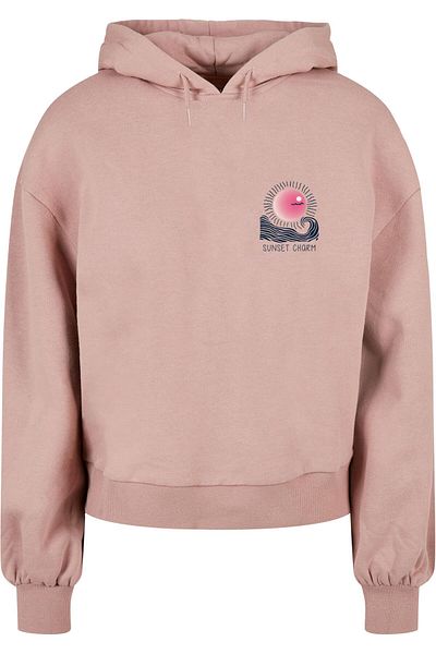 Merchcode Ladies Sunset Charm Oversized Hoody