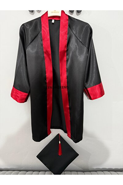 BBA TULLE STORE Σετ δύο τεμαχίων για αποφοίτηση, μαύρο και κόκκινο, για νήπια...