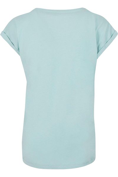 Merchcode Damen Ladies Tennis Beats Extended Shoulder Tee