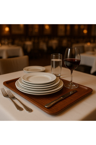 Veliday Kaymaz Tepsi 37x53 Büyük Boy Kaymaz Tepsi  Hotel-Restaurant-Cafe Kaydırmaz Tepsi