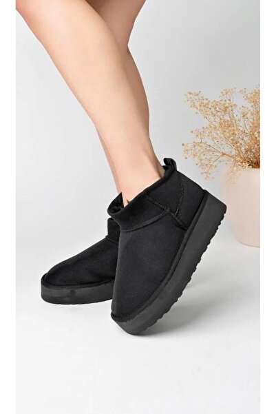 Eymen kids içi yoğun kürklü kadın günlük ayakkabı bot