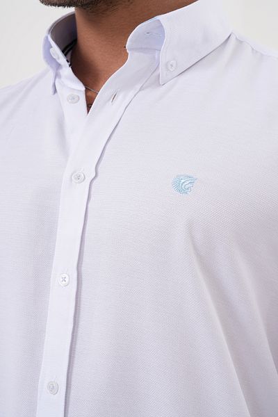 Catto Peak Oxford Cotton Polyester Regular Shirt