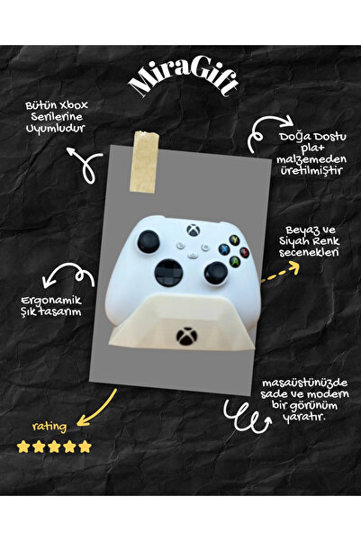 Miralux Xbox Uyumlu Joystick Standı Xbox Controller/Kol Tutucu