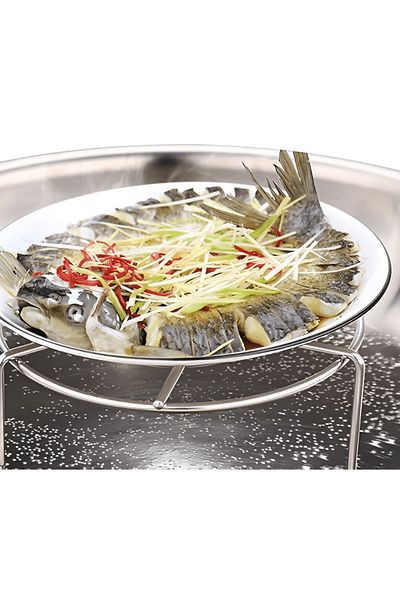 Generic Multi-purpose stainless steel steamer rack