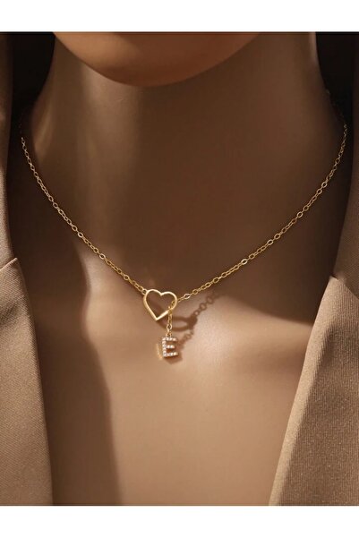 Asia by Leuvoié Asia By Levoie E Harfli Zirkon Taşlı Kolye