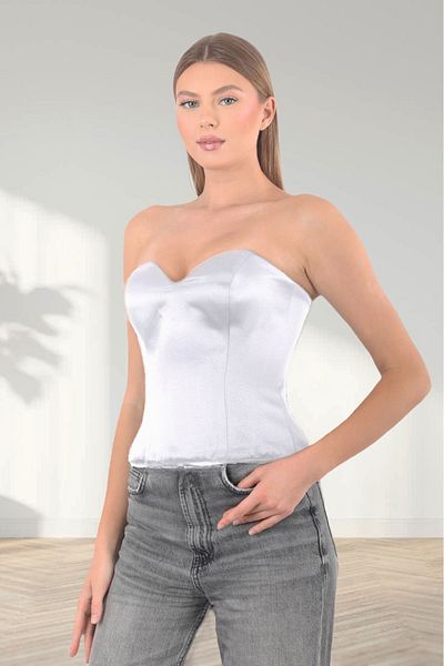 Reina Miller Strapless Corset Bustier