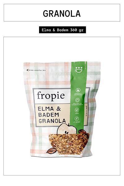 FROPİE Apple & Almond Granola 360g