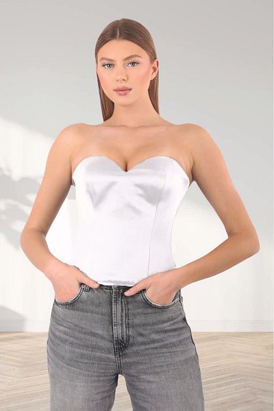 Reina Miller Strapless Corset Bustier