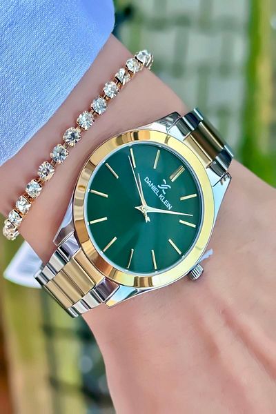 Daniel Klein Brand Stainless Steel Band Women Wrist Watch