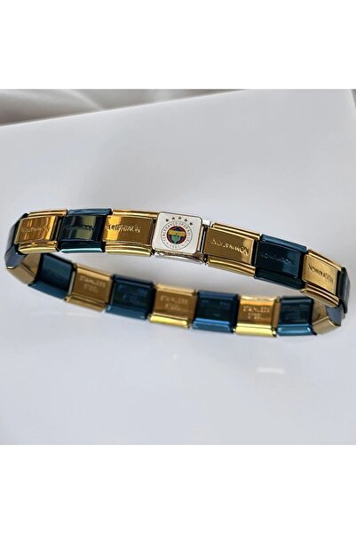 SEO AKSESUAR Renkli Tasarım Taraftar Çelik Italyan Bileklik