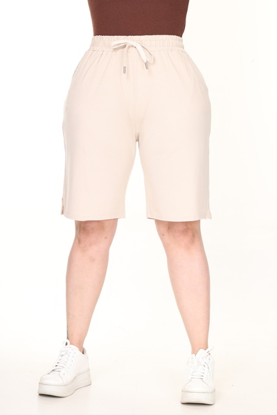 Era Lisa Comfortable Lycra Large Size Viscose Shorts