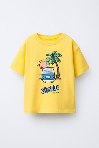 c.c.l. coccolin kids baby clup Relax and Chill Woswos Kids Oversize T-Shirt T-Shirt